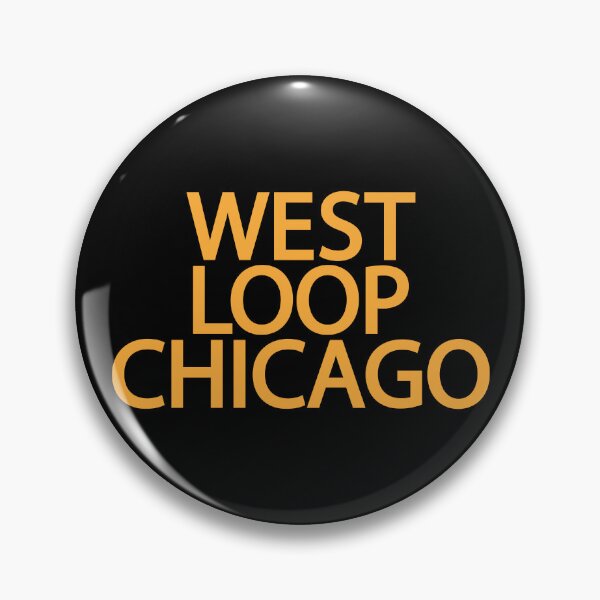 Item preview, West Loop Chicago - Minimal Logo Design - Chicago Neighborhood Series designed and sold by Boogosh.
