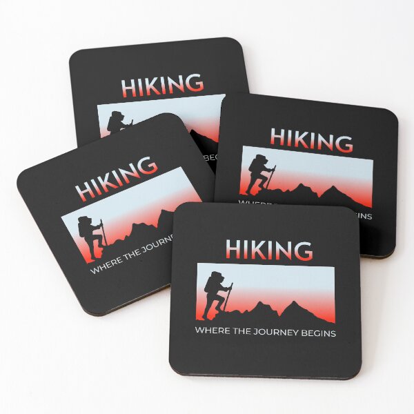 Item preview, Hiking where the Journey Begins designed and sold by 3ple7.