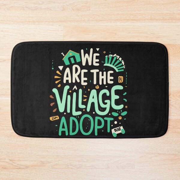 Item preview, We Are The Village, Adoption Day designed and sold by Pitchou07.