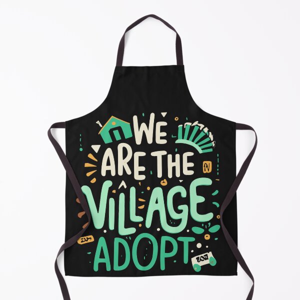 Item preview, We Are The Village, Adoption Day designed and sold by Pitchou07.