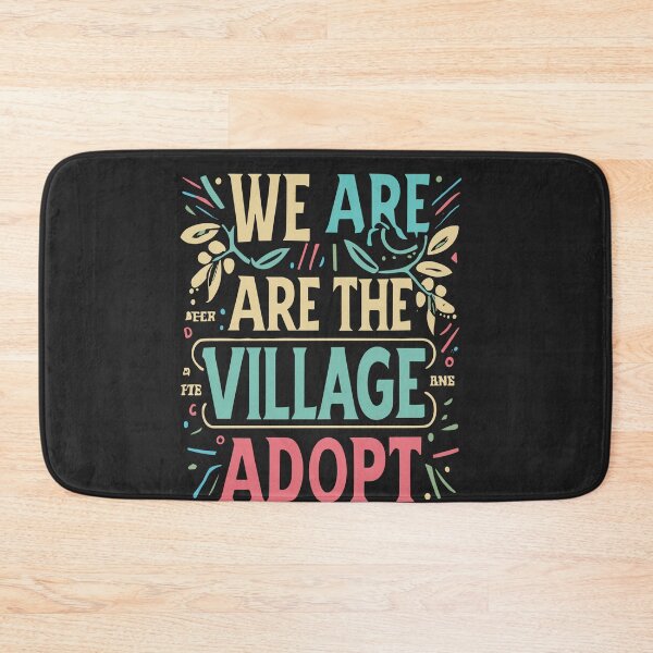 Item preview, We Are The Village, Adoption Day designed and sold by Pitchou07.