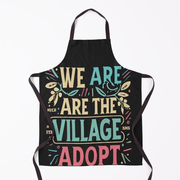 Item preview, We Are The Village, Adoption Day designed and sold by Pitchou07.