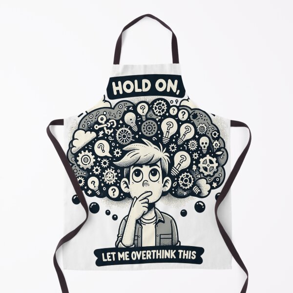 Item preview, Hold on, let me overthink this designed and sold by LongIslandDesgn.