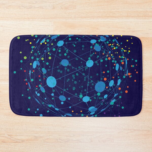 Item preview, Earth Globe Dot Pattern designed and sold by msliewdesign.