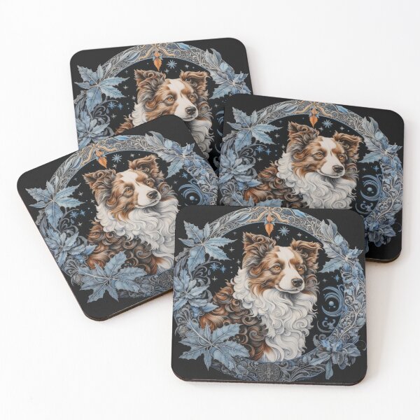 Item preview, Artful Australian Shepherd designed and sold by DogLove.