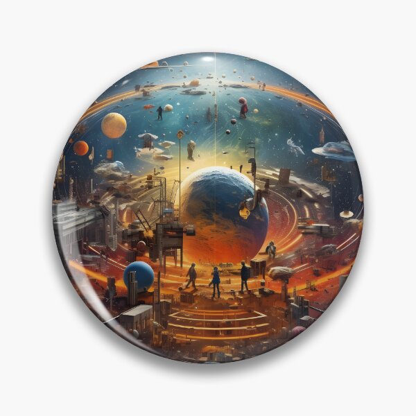 Item preview, Galactic Adventures: A Collage of Space Exploration designed and sold by Shirtastically.