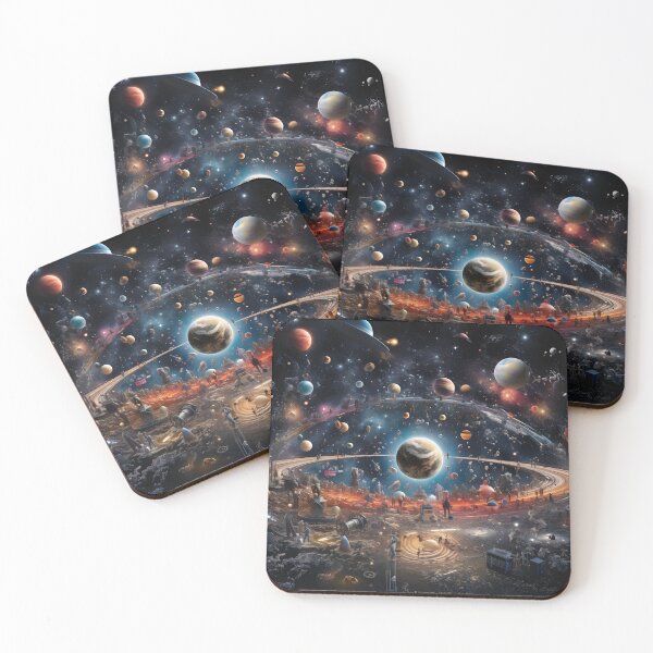 Item preview, Galactic Adventures: A Collage of Space Exploration designed and sold by Shirtastically.