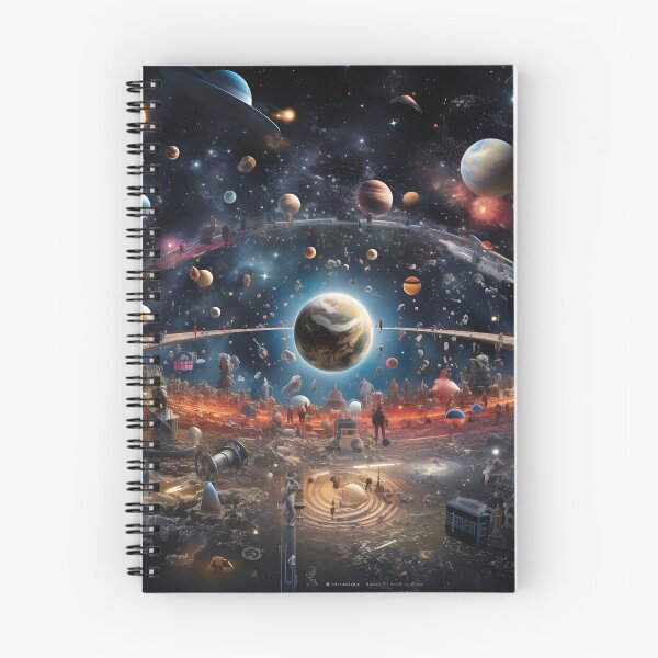 Item preview, Galactic Adventures: A Collage of Space Exploration designed and sold by Shirtastically.