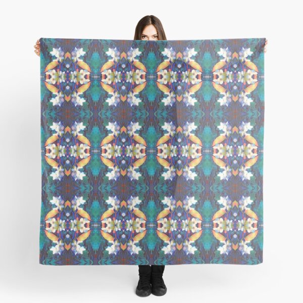 Anemone Flowers Scarf