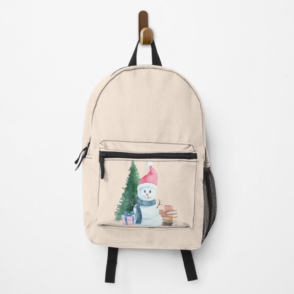 Item preview, snowman with books and christmas tree (bookmas) designed and sold by BookishSpace1.