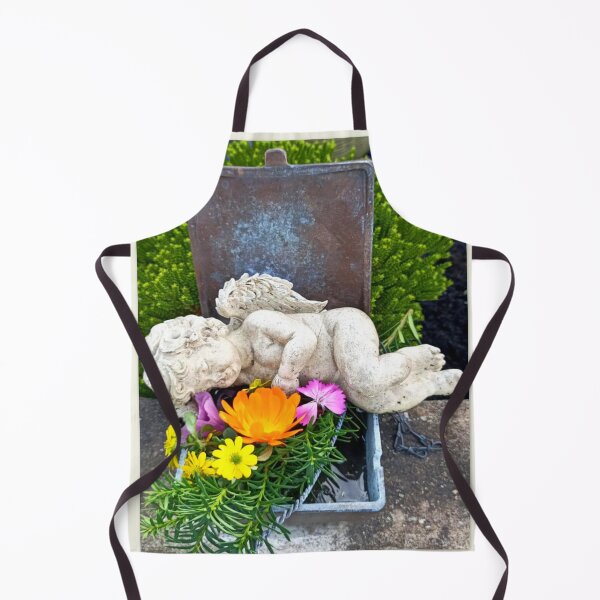 Item preview, Holy Water Reservoir with Flowers and Angel designed and sold by angel1.