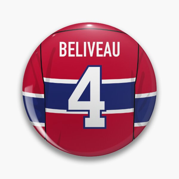 Item preview, Jean Beliveau Montreal jersey designed and sold by Tarroi.