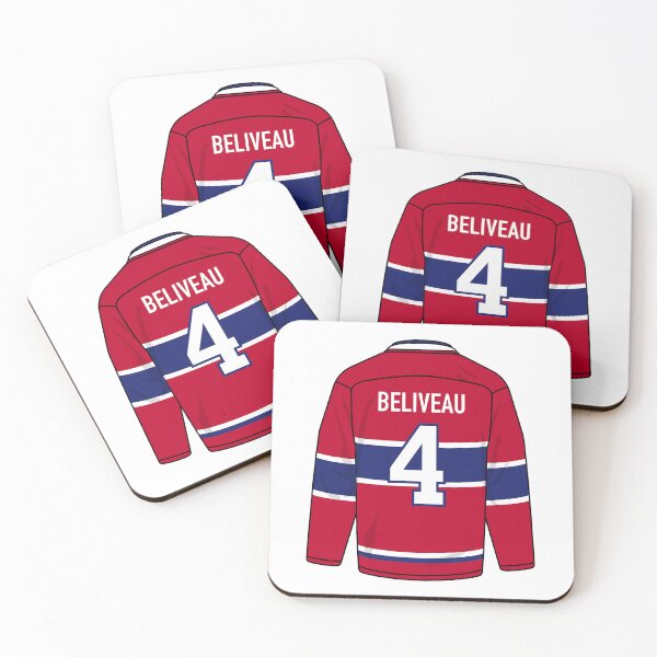 Item preview, Jean Beliveau Montreal jersey designed and sold by Tarroi.