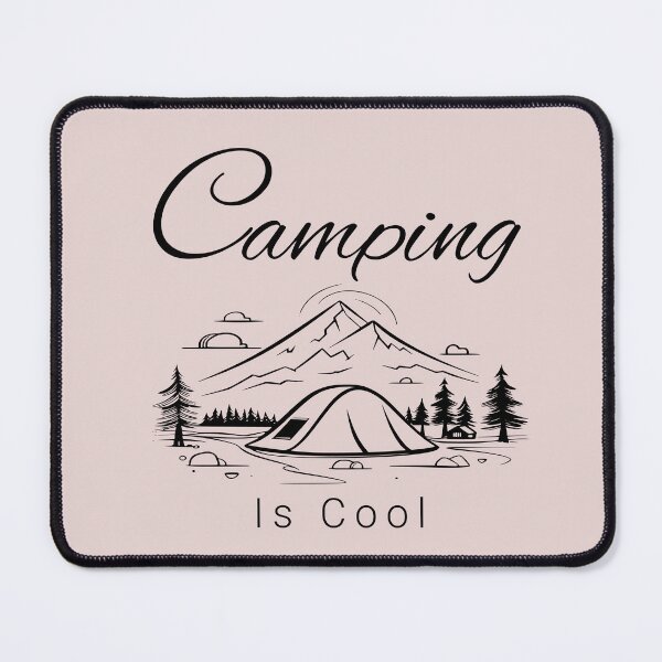 Item preview, Camping is cool – Solo traveler – Brave wilderness – Strange wilderness – Wilderness first aid – Wilderness therapy – Wilderness tour – Wilderness island. designed and sold by JansenGS.
