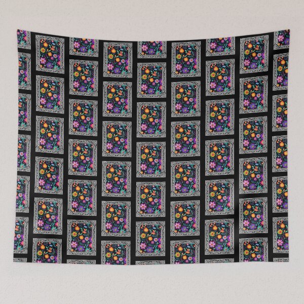 Item preview, Mexican Floral Pattern Colorful Flowers In A Frame 7 designed and sold by elvisg03.