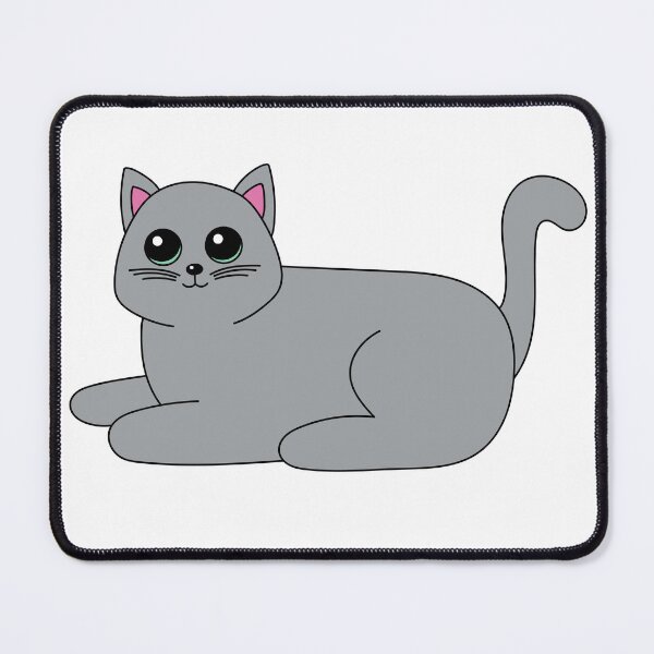 Item preview, Cute Grey Cat designed and sold by JefimijaT.