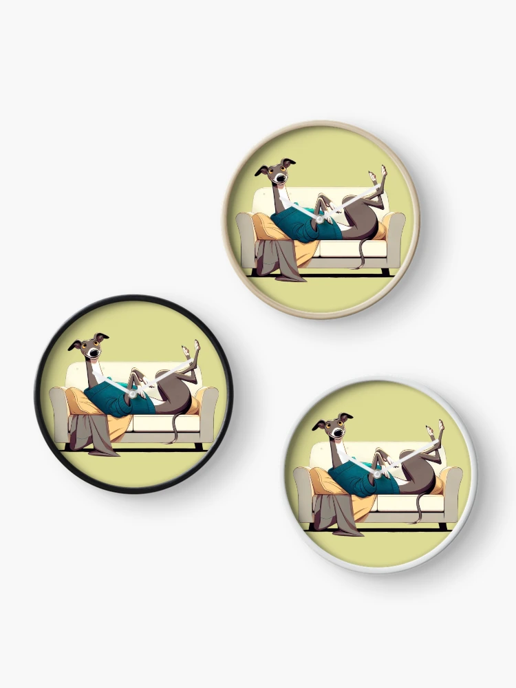 Thumbnail 3 of 4, Clock, Sofa Smiles designed and sold by IdlePython.