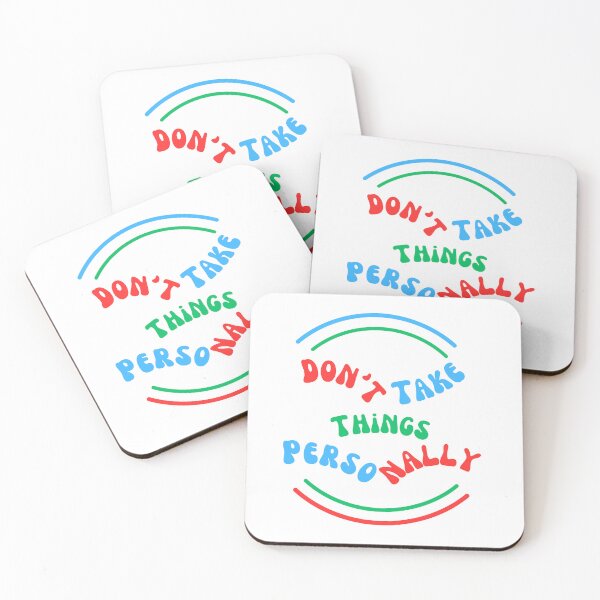 Item preview, Don't Take Things Personally  designed and sold by LevelUpYourMotivation.