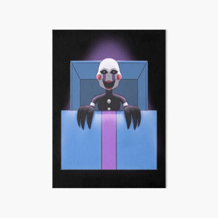 FNAF Nightmare Marionette Art Print 5x7in 