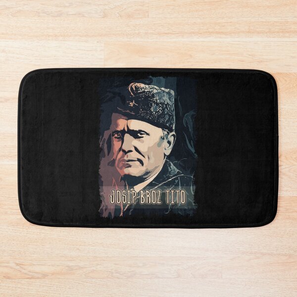 Item preview, Josip Broz Tito the President of Yugoslavia SFRJ Abstract Color illustration designed and sold by Naumovski.