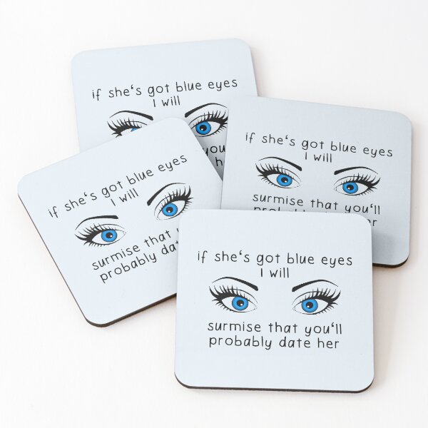 Item preview, if she‘s got blue eyes I will surmise that you‘ll probably date her - taylor swift designed and sold by rosipos.