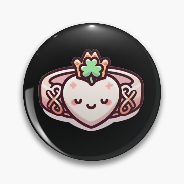 Item preview, Claddagh ring inspired drawing designed and sold by QuickSticker.