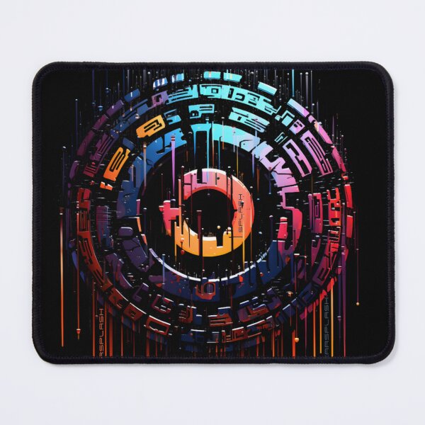 Item preview, Techno disk designed and sold by ArtWearSplash.