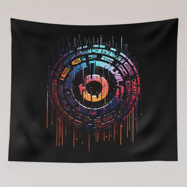 Item preview, Techno disk designed and sold by ArtWearSplash.