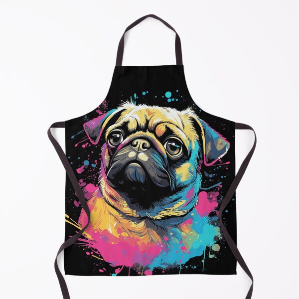 Item preview, Little colorful pug designed and sold by drizzd.