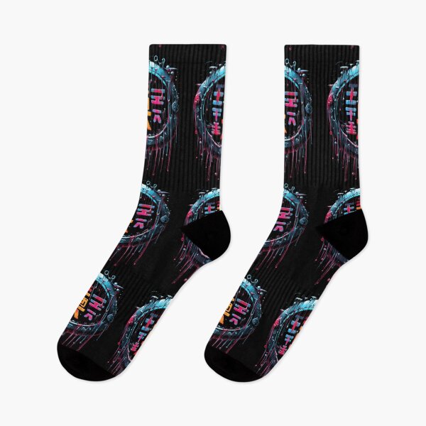 Item preview, Streetwear fashion Cyber pattern designed and sold by ArtWearSplash.