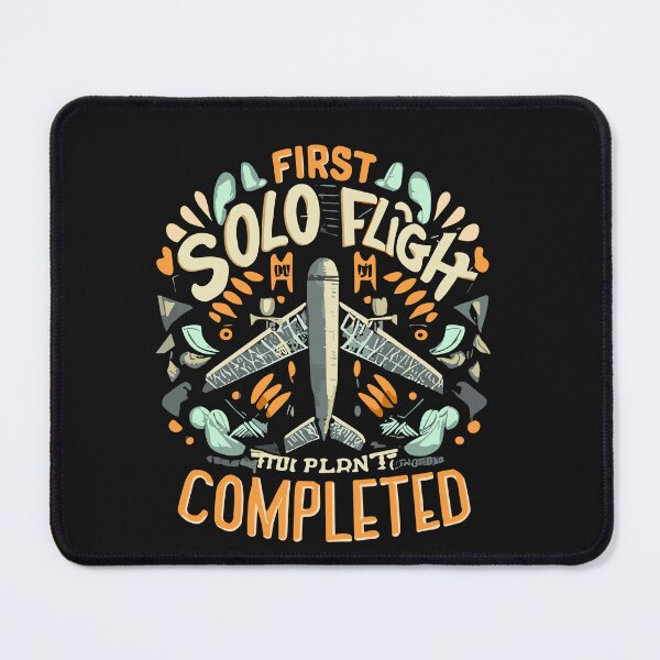 Item preview, First Solo Flight - Plane Aircraft Pilot Flight designed and sold by Pitchou07.