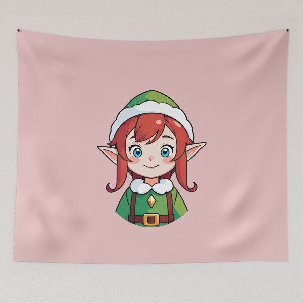 Item preview, Christmas Cute Little Smiling Elf  designed and sold by Bilisik.