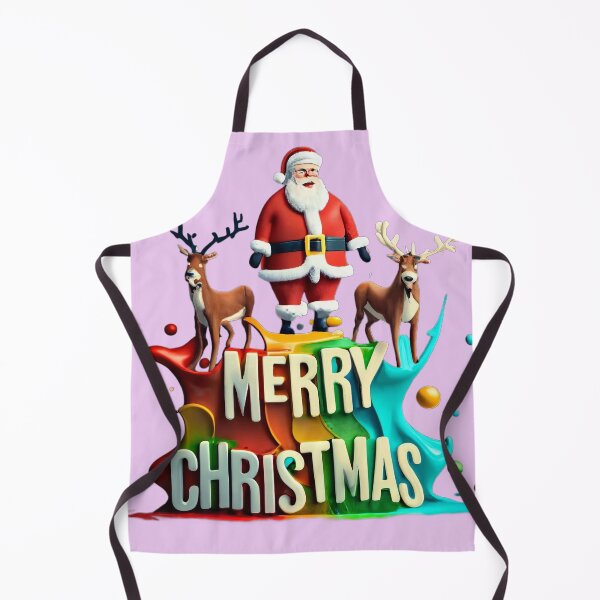 Item preview, Christmas Sleigh Team - Santa and Reindeer Design designed and sold by Emaga Digital Studio.