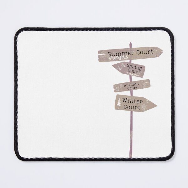 Item preview, Fantasy world signpost: Acotar / Kingdom of the Seven Courts designed and sold by biannic.