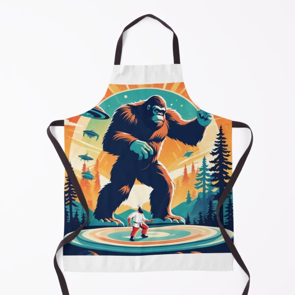 Item preview, Retro ary: Bigfoot pops to the Little Chef for breakfast designed and sold by halibutgoatramb.