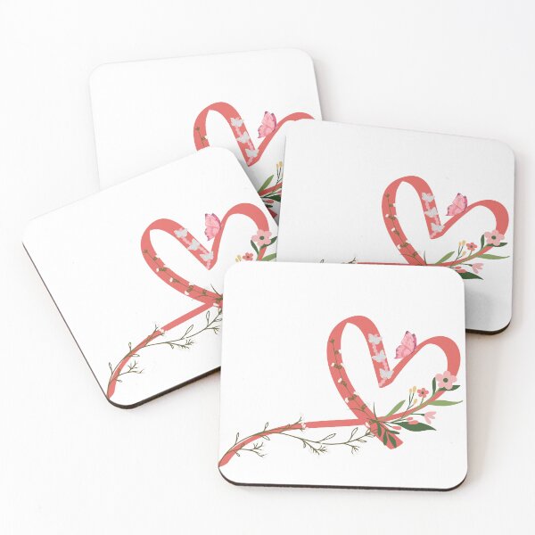 Item preview, Hearts and flowers   designed and sold by upupupshop.