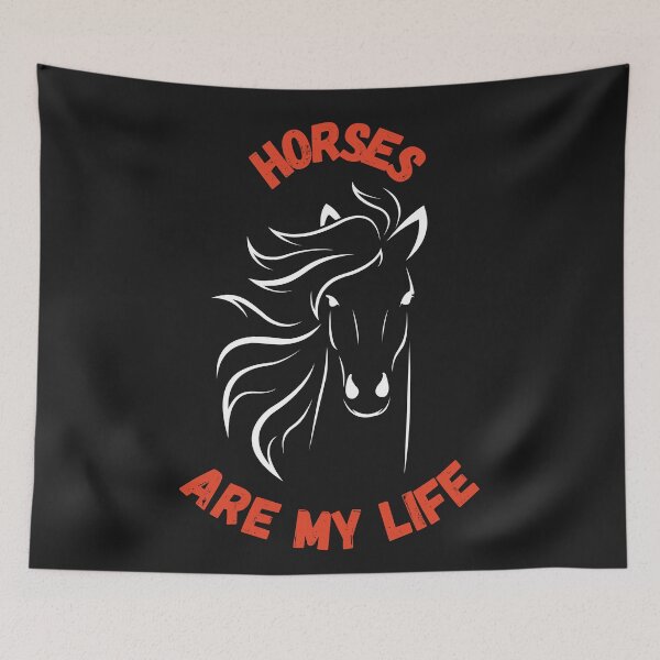 Item preview, Horses are my life designed and sold by SabatStudio.