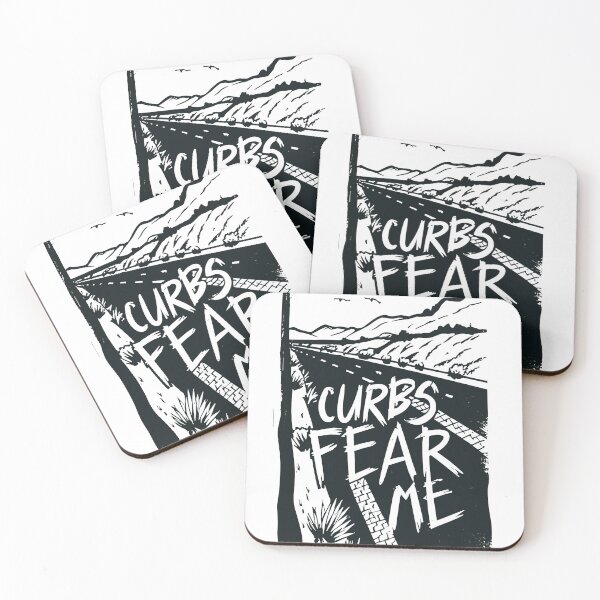 Item preview, Curbs fear me for skateboard enthusiast designed and sold by MikeKart.