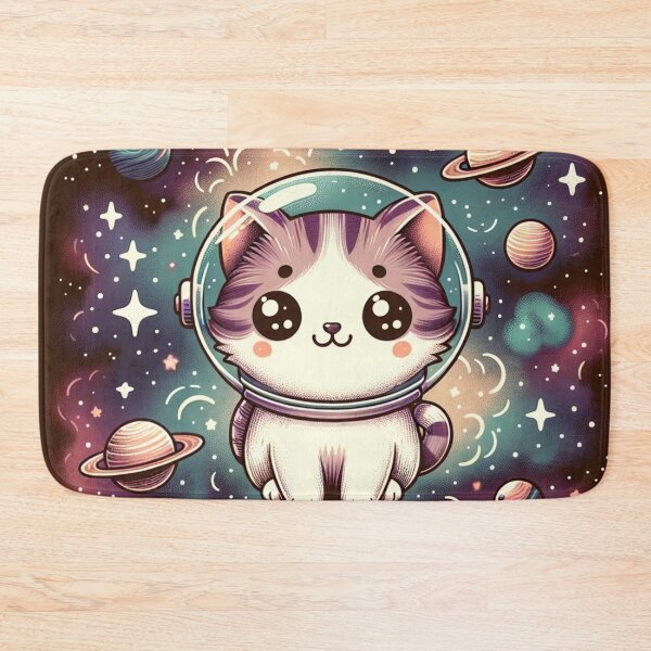 Item preview, "Cosmic Kitty Adventure" designed and sold by masquetea.
