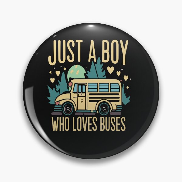 Item preview, Kids School Bus Costume Just a Boy who loves Buses designed and sold by Pitchou07.