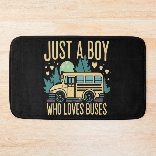 Item preview, Kids School Bus Costume Just a Boy who loves Buses designed and sold by Pitchou07.
