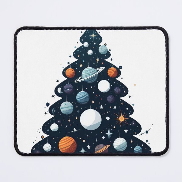 Item preview, Cosmic Christmas Tree in the outer space galaxy designed and sold by SpaLaxy Store.