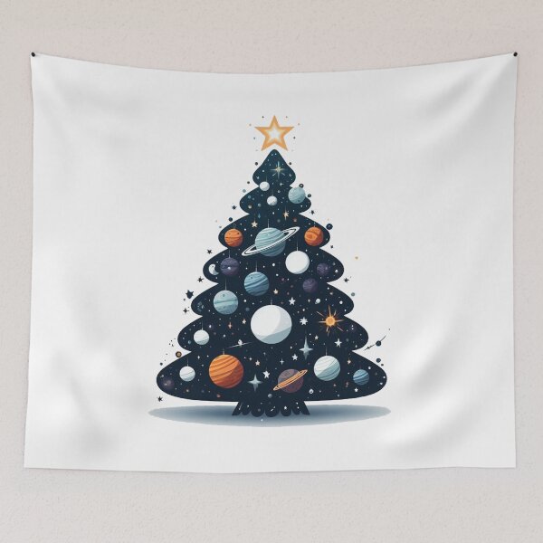 Item preview, Cosmic Christmas Tree in the outer space galaxy designed and sold by SpaLaxy Store.