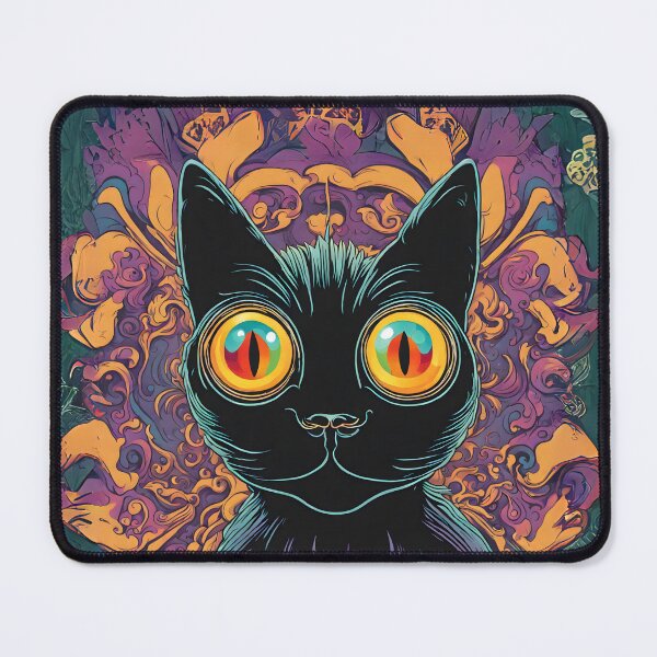 Item preview, psychedelic illusion Black Cat LSD designed and sold by Catophile.