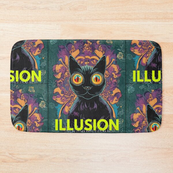 Item preview, psychedelic illusion Black Cat LSD designed and sold by Catophile.
