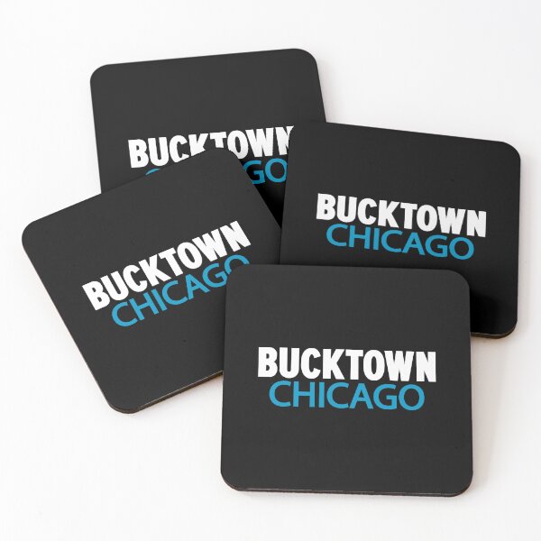 Item preview, Bucktown Chicago Minimal Logo Design - Chicago Neighborhood Series designed and sold by Boogosh.
