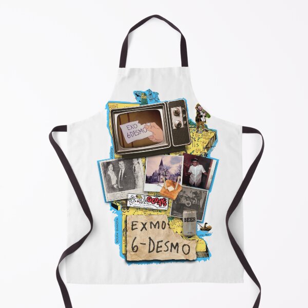 Item preview, EXMO 6-DESMO COLLAGE T-SHIT designed and sold by skeletons-lair.