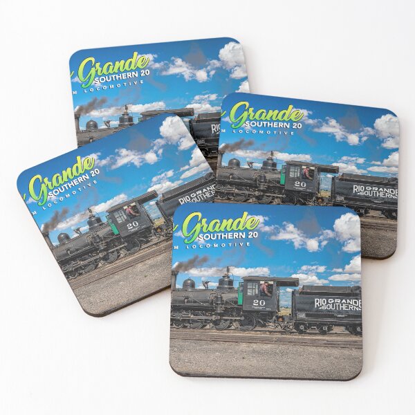 Item preview, Rio Grande Southern 20 Steam Locomotive designed and sold by GestaltImagery.