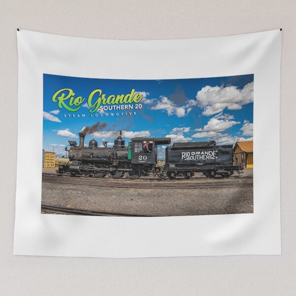Item preview, Rio Grande Southern 20 Steam Locomotive designed and sold by GestaltImagery.
