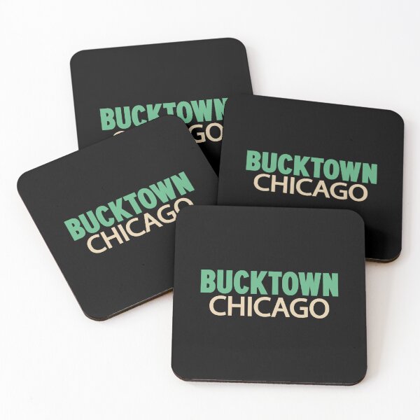 Item preview, Bucktown Chicago Minimal Logo Design - Chicago Neighborhood Series designed and sold by Boogosh.
